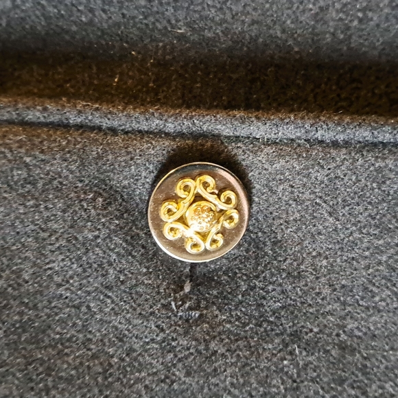 Practically new JESSICA SIMPSON charcoal gray jacket/coat. Sz m - Picture 6 of 10